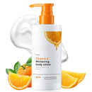 Vitamin C Body Lotion – Brightening & Hydrating Body Moisturiser – Vitamin C Cream for Uneven Skin Tone – Smooth, Radiant & Nourished Skin – Daily Body Care for Dry & Dull Skin 300ml