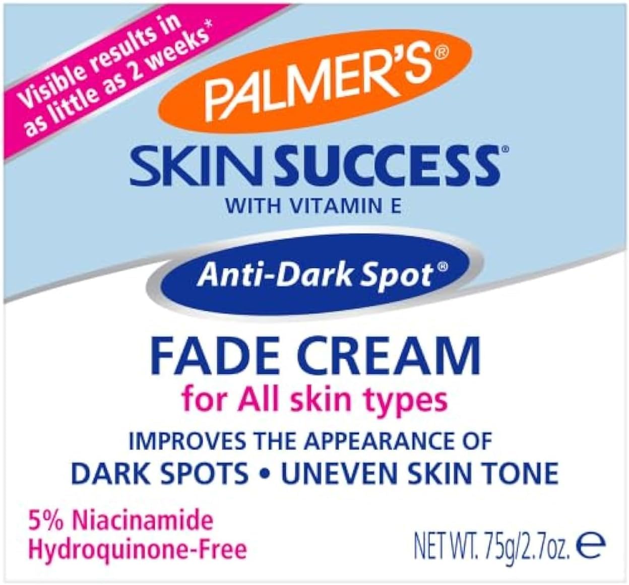 MURPHY'S Skin Success with Vitamin E Anti Dark Spot Fade for oily skin Cream2.7 Oz