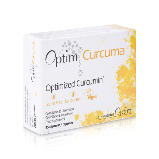 Optim Cúrcuma 45 cápsulas 400mg