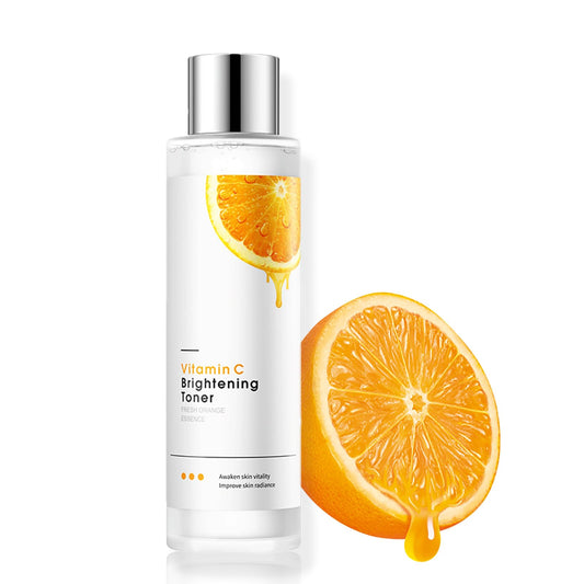 YUYUE-YY Toner for Face, Vitamin C Toner for Daily Facial Beauty Glow, Enriched with Plant-derived Vitamin C for Exfoliate, Hydrate & Even Skin Tone, Suitable for All Skin Types, Cruelty Free