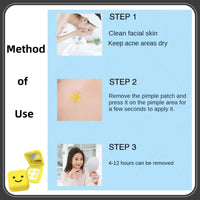 GUOUURR Star Hydrocolloid Pimple Patches - PE Water Colloid Acne Stickers, Thin Lightweight Concealing Dots with Cute Star Design, 32pcs Portable Acne Patches for Teens & Adults, Invisible Spot Treat