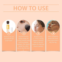 Xunzhi 2 in 1 Powder Sunscreen for Face,Mineral Powder Sunscreen Brush,P/owder S/unscreen for Scalp,Matte Face P/owder with Spf35,Mineral F/ace Po/wder,Portable Translucent S/unscreen Po/wder