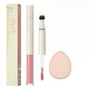 Xunzhi Natural Freckle Blush Pen, 2-in-1 Light Brown Liquid Freckle Stamp and Soft Pink Liquid Blush for Cheeks,Blushers for Cheeks Make Up,Powder B/lush,F/reckle Pen,Fake Freckles,Makeup B/lush
