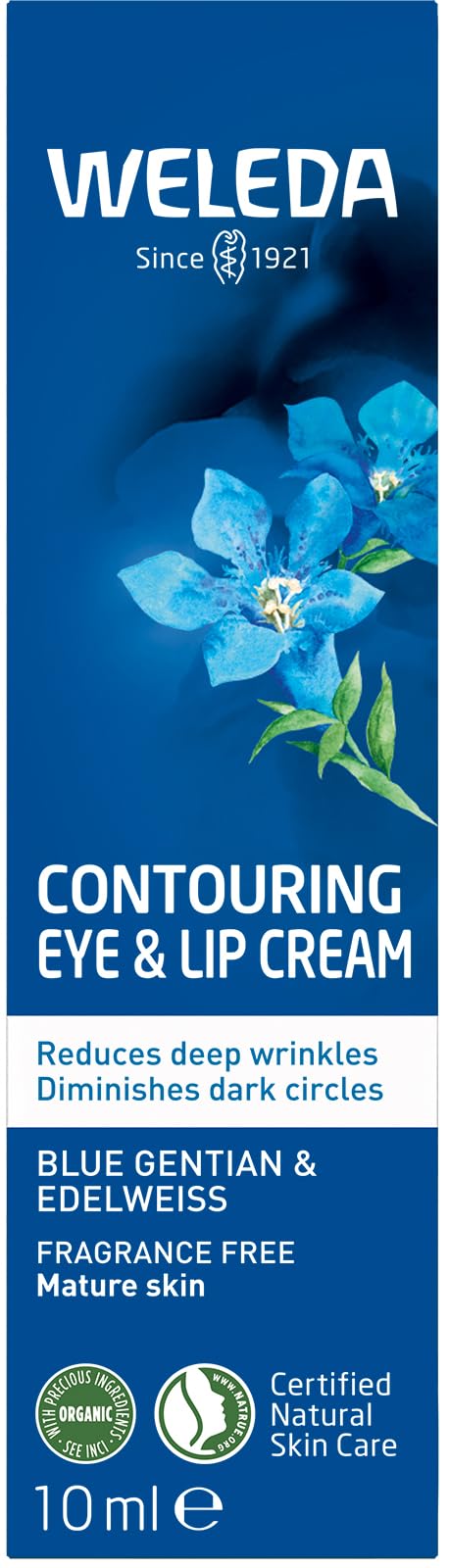Weleda Contouring Eye and Lip Care Blue Gentian and Edelweiss (1 x 10ml)
