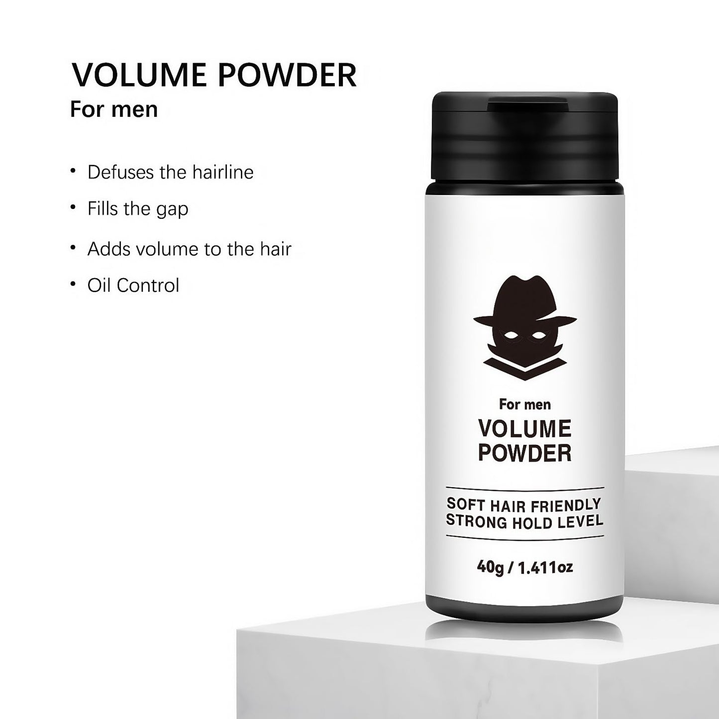 Xunzhi Hair Styling Texturizing Powder,Volume Powder for Men,Hair Styling,H-air P-owder f-or M-en and Women,Volumising S-tyling Po-wder,Leavein Texture Po-wder,H-air Texture Pow-der M-en S-tyling