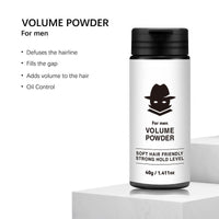 Xunzhi Hair Styling Texturizing Powder,Volume Powder for Men,Hair Styling,H-air P-owder f-or M-en and Women,Volumising S-tyling Po-wder,Leavein Texture Po-wder,H-air Texture Pow-der M-en S-tyling