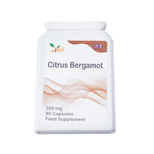 VED Ved Citrus Bergamot, Organic Citrus Bergamot Extract,500mg, 90 Capsules(3 Months Supply)