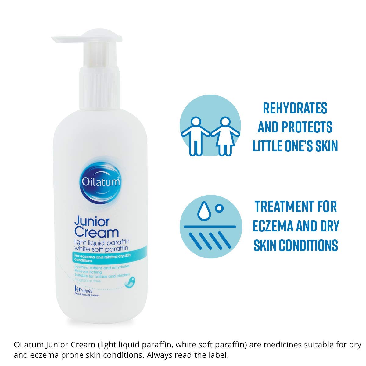 Oilatum Junior Cream for Eczema and Dry Skin Conditions 350 ml