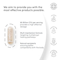 vP Vitality Pro Probiotic Culture® 58 Billion CFU - UK’s First Genuine Third-Party Tested, 14 Strains, 60 Capsules, 30 Day Supply – GMP Manufacturing, Digestive & Gut Health