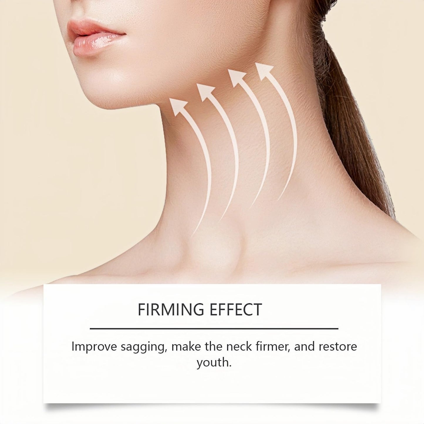Jinjiar 2PCS Samu Neck Firming Cream,Wak Firming & Lifting Neck Cream,Anti Aging Neck Cream for Sagging and Tighten,Firming Cream for Loose Skin,Ne-ck Tightening Products,Ne-ck Tightening Cream,Ne-ck Firming