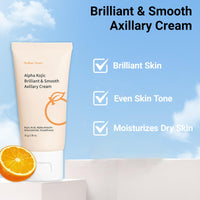 Beauthink Underarm Lightening Cream, Skin Lightening Cream for Armpits, Knees, Inner Thighs & Bikini, Quickly Absorb, Reduce Odor & Smoothing, Even Out the Skin Tone and Keep Fresh