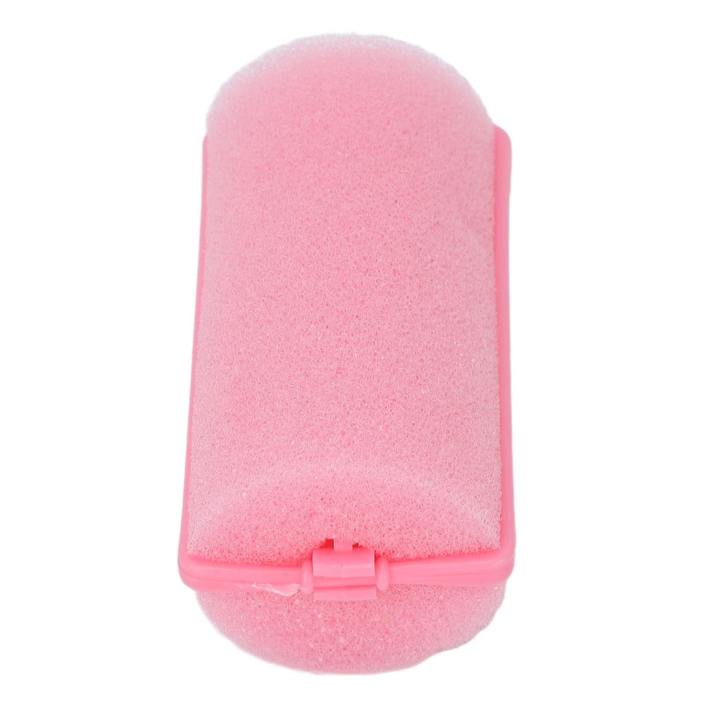 Foam Sponge Hair Rollers,12 Pieces Soft Sleeping Hair Curlers Flexible Hair Styling Curlers Sponge Curlers Professional Home Salon Portable Soft Hair Curler Tool for Hair Styling (Pink)