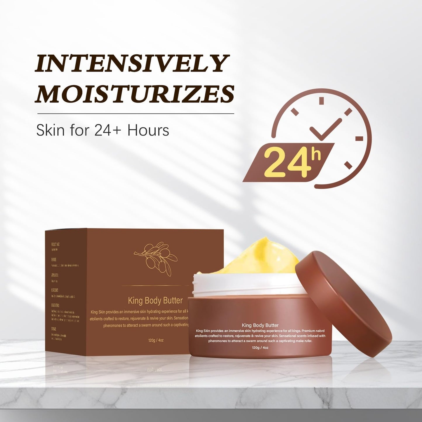 QinZiEn Skin Body Butter for Men,Organic Cologned Body But-ter,Firming Moisturizing Body B-utter,Body Lotion Scented,B-ody Lotion for Very Dry Skin,Skin Balancing Jojoba Oil,B-ody Skin Care