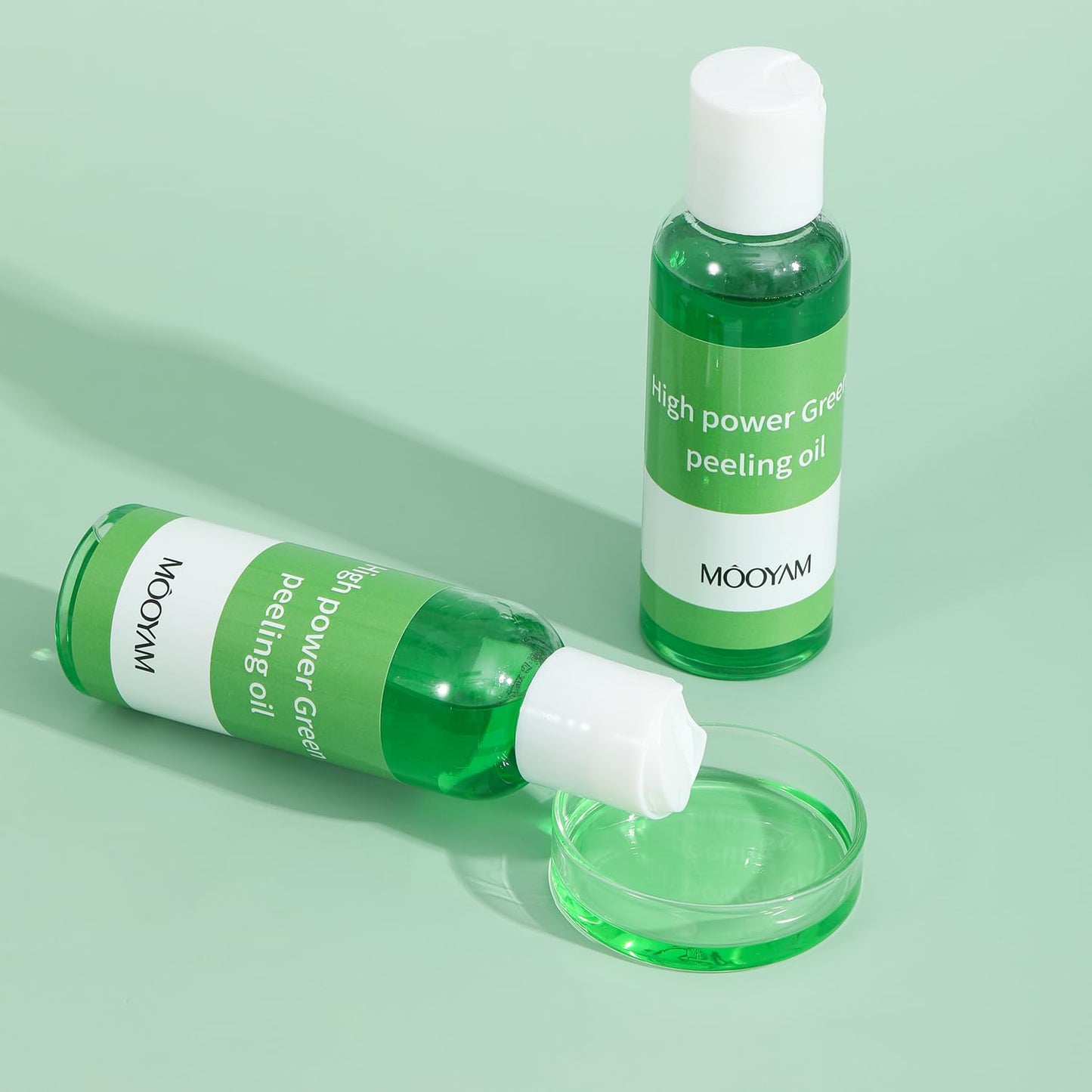 Exfoliating Green Peeling Oil for Extra Strength Exfoliation, Exfoliating Peeling Solution for Body and Face Skin Peeling Chemical Peel At Home