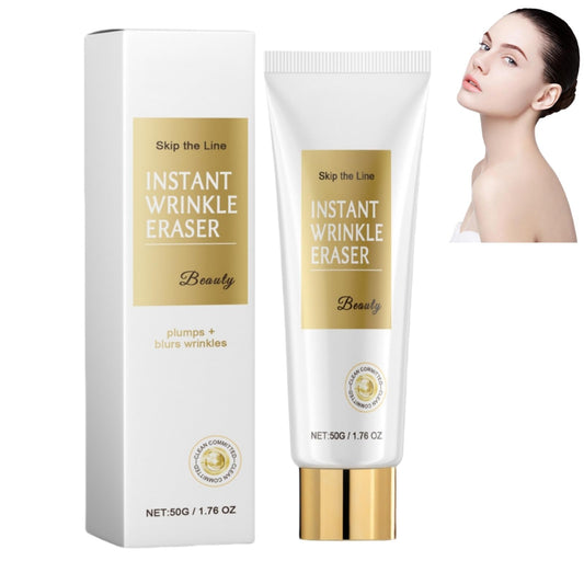 QinZiEn Skips The Line Instant Wrinkle Eraser Face Cream,Face Tightening Cream,Face Moisturiser,Anti Wrinkle F/ace Cr/eam,Anti Aging F/ace C/ream,Night C/ream for Women Anti Aging,Tightening Sagging Skin