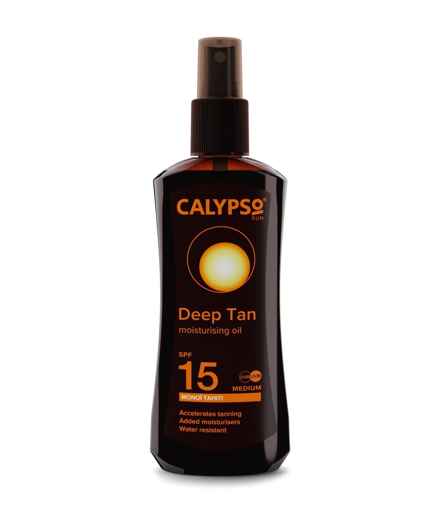 Calypso Monoi Tahiti Bronzing Tanning Oil SPF15