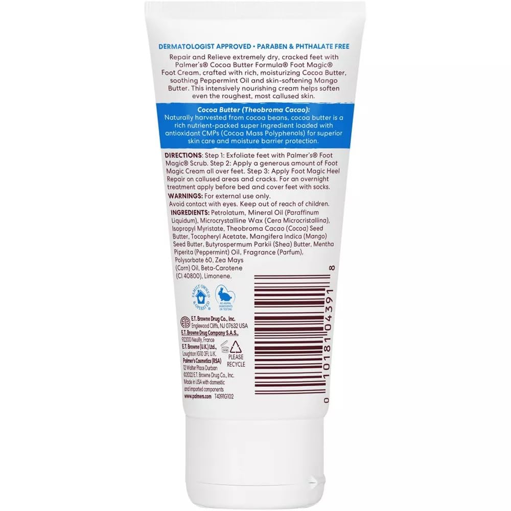 Generic Cocoa Butter Formula Foot Magic Lotion Pack of 3