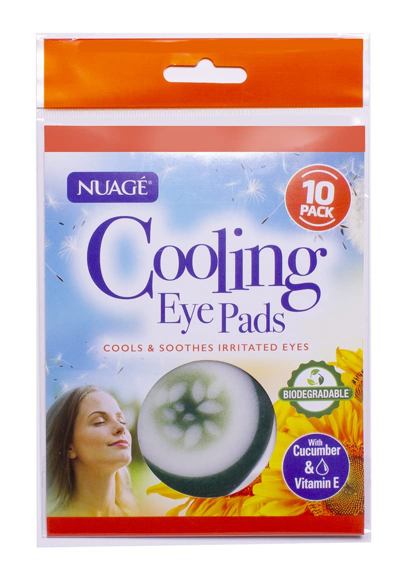 Nuage Hayfever Biodegradable Cooling Eye Pads, 10 Pack