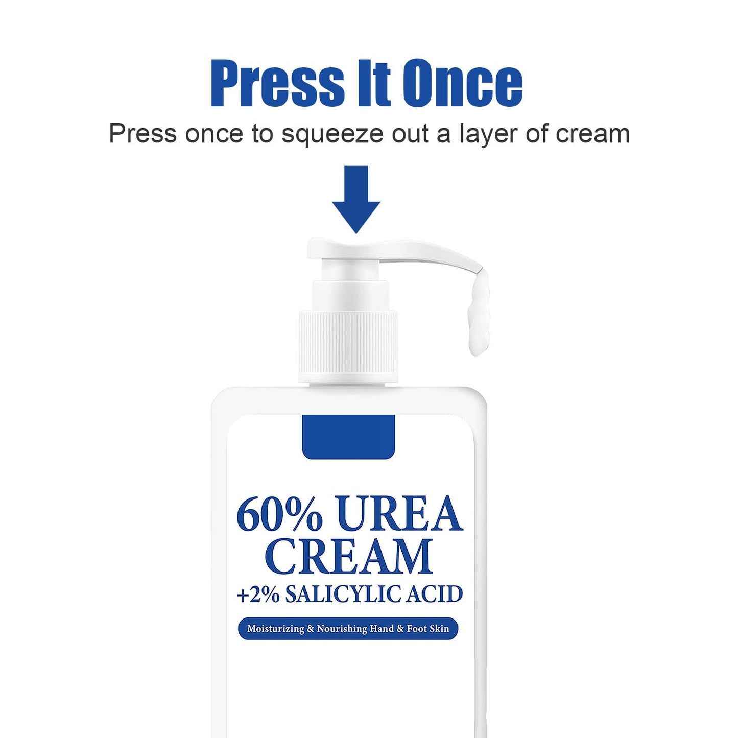 MrCuvaryas Urea Cream 60 Percent for Feet Set, Urea Foot Cream for Cracked Heels and Dry Skin, Cracked Heel Repair Cream For Feet and Hand and Body Care Hydrates, Softens & Exfoliates Women & Men