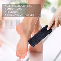 Natural Pumice Stones for Feet, Premium Exfoliator & Foot File,Foot File Callus Remover Foot Cracked Heels,Dead Skin,Hard Skin (Black)