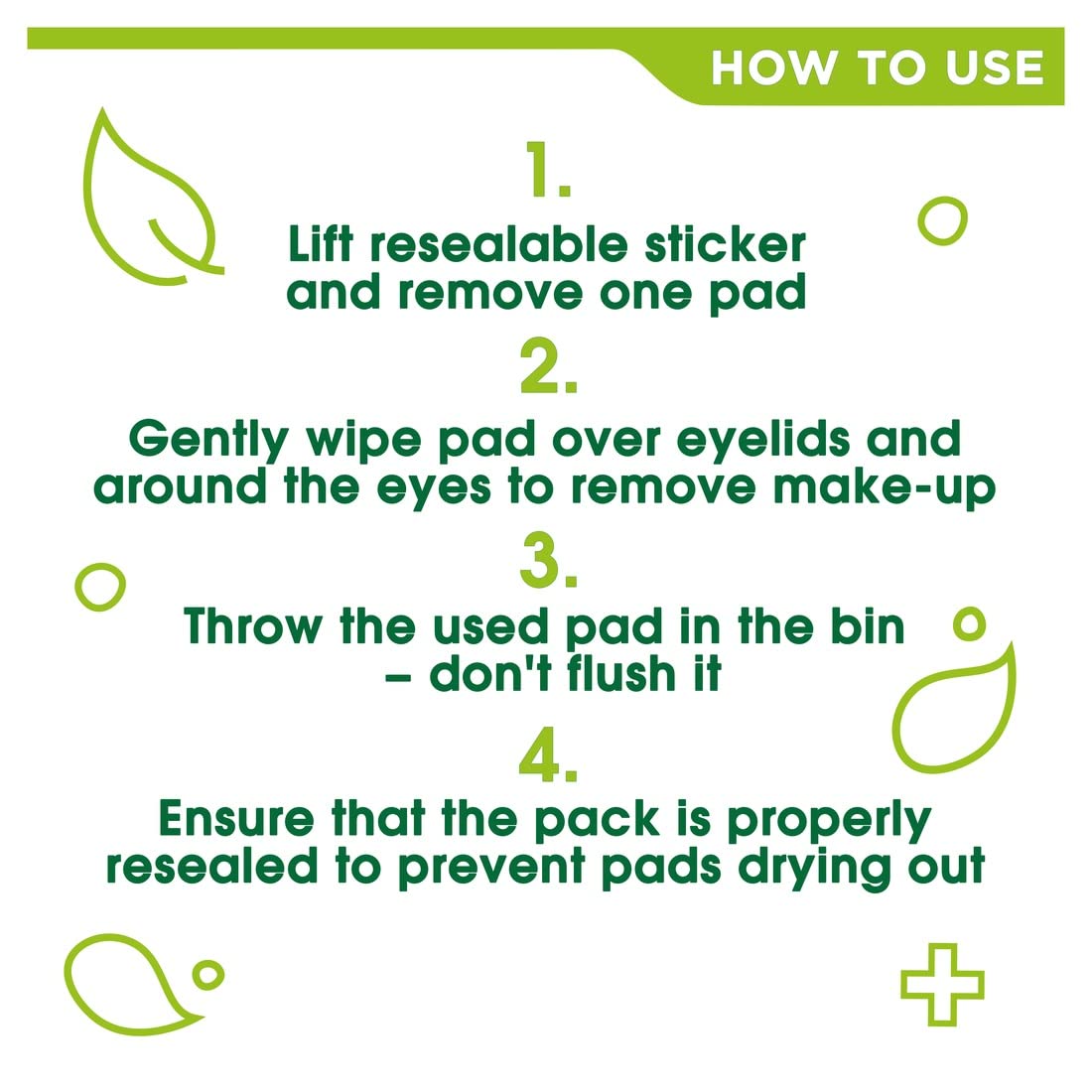 Simple Kind To Eyes Eye Make Up Remover Pads 30 Pieces
