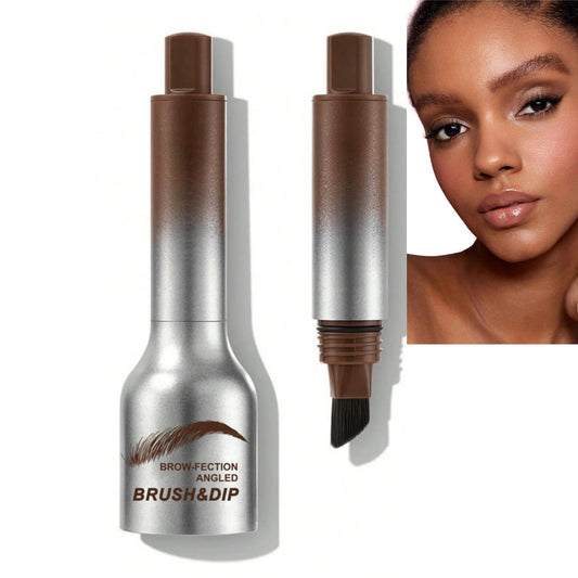 SingHao Brow-Fection Angled Brush Eyebrow Pencil,Natural Shaping Outlining Filling Eyebrow Makeup,Liftique Instant Bro/w Br/ush,Wild Eyebrow Br/ush,Non-Smudged Eye/brow Pen,Eye/brow Stroke Brush(03#Auburn)