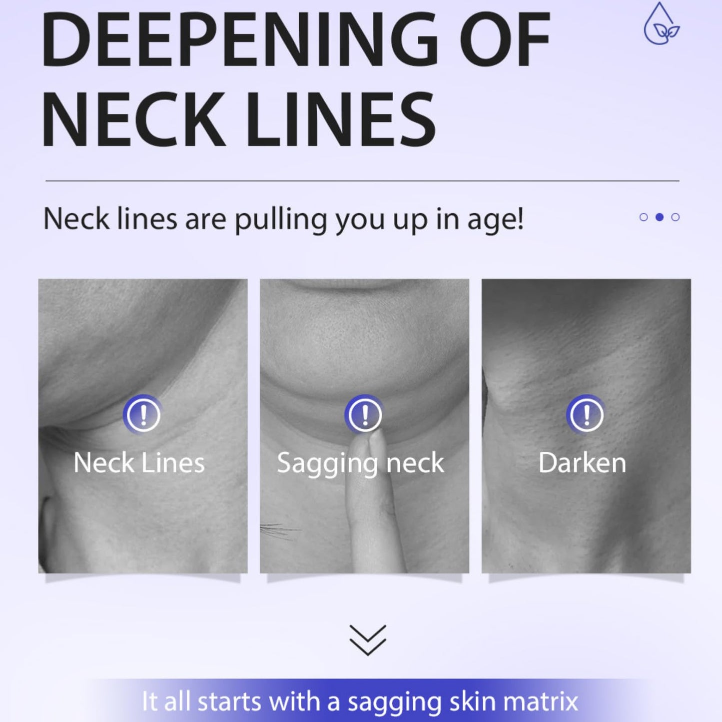 ISBEAUSOLS Tighten and Lift Neck Cream - Neck Cream - Neck Firming Cream - Best For Tightening Sagging Skin - Go Pure Neck Firming Cream - Skin Firming Cream For Moisturizing 50ml