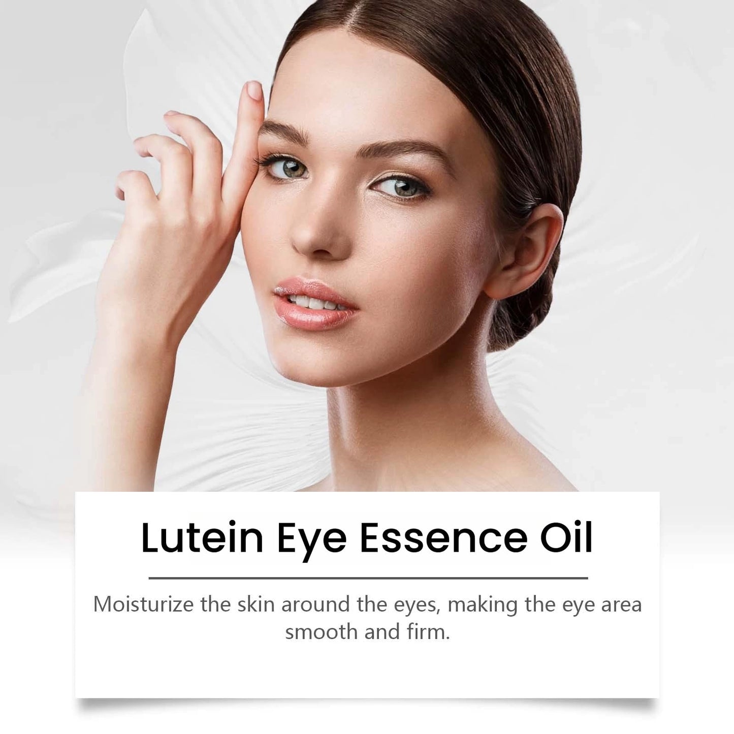 Lutein Eye Essence Oil,L/utein Anti-Wrinkle E/ssence O/il,E/ye Serum for Lines and Wrinkles,VC Lu/tein Essential Oil,Lutein Rollerball Essence,Under E/ye Cream Dark Circles,Eye Bags Remover Women