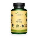 Liver Support Supplements Vegavero® | with Artichoke, Chicory & Choline | Natural Liver Cleanse Detox and Repair | NO Additives | 120 Vegan Capsules