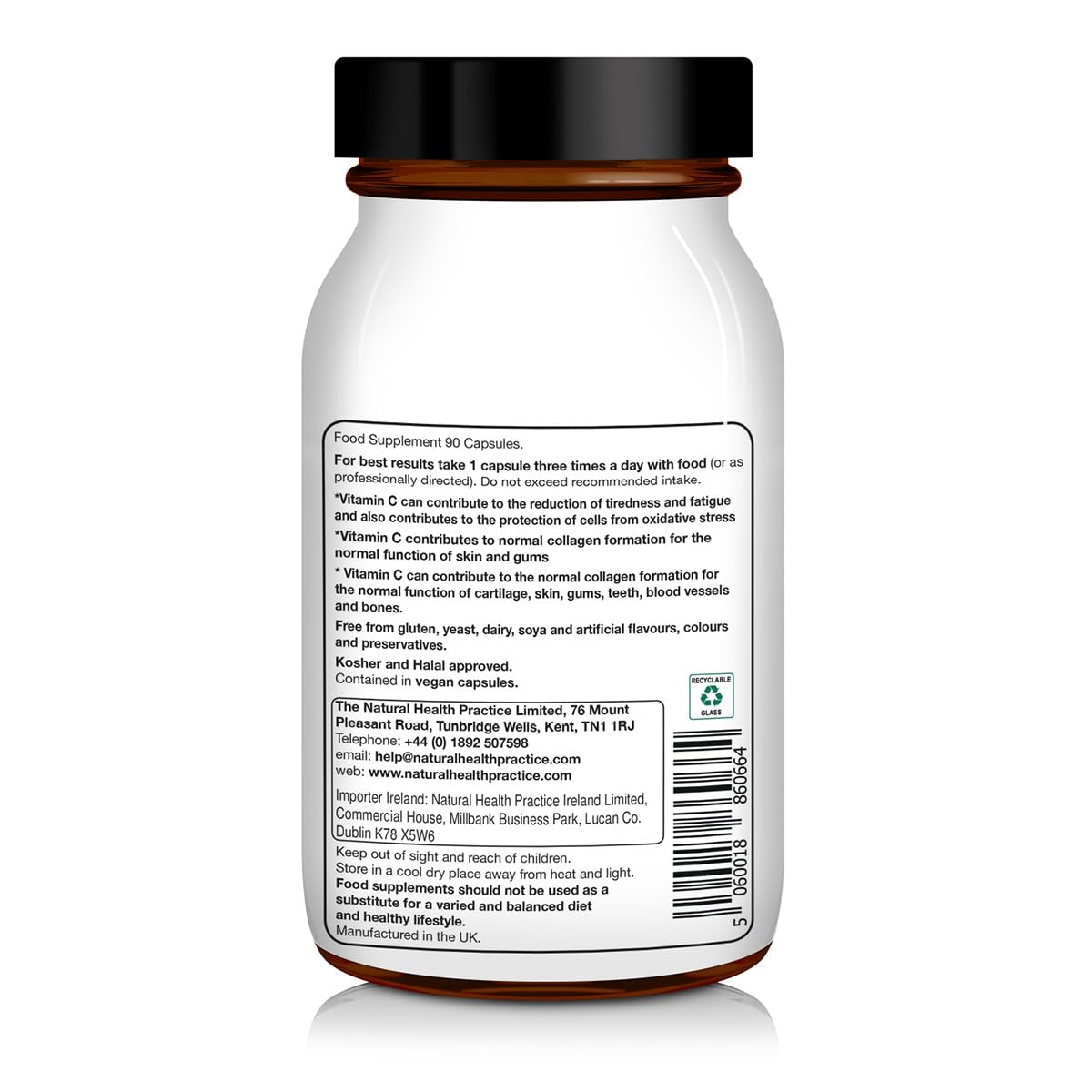 NHP The Natural Health Practice NHP Advanced Marine Collagen Support – Premium Marine Collagen with MSM, Hyaluronic Acid & Rutin for Radiant Skin Anti Aging, Joints, Tendons, Ligaments & Muscle Recovery – 90 Capsules