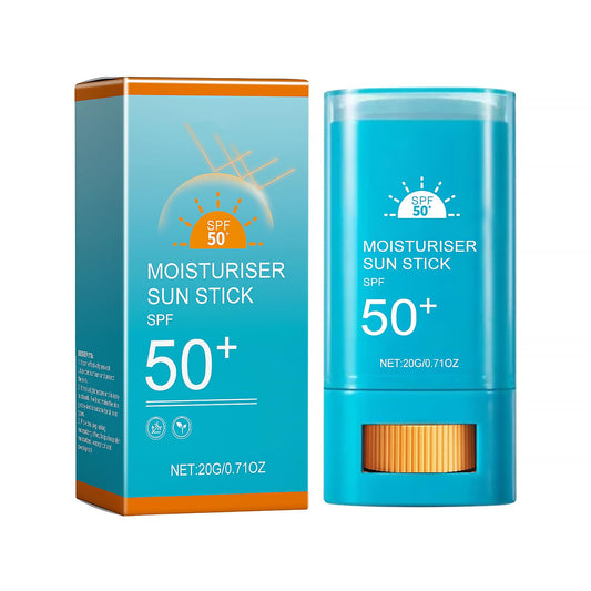 IZBEAUVO Sunblock Stick SPF 50 PA+++, Sun Cream SPF50+ for Face & Body, Waterproof Sun Stick, High Protection Travel Size Sun Cream, Ultra Light UV Protetion Sunscreen Stick, Moisturizing & Refreshing