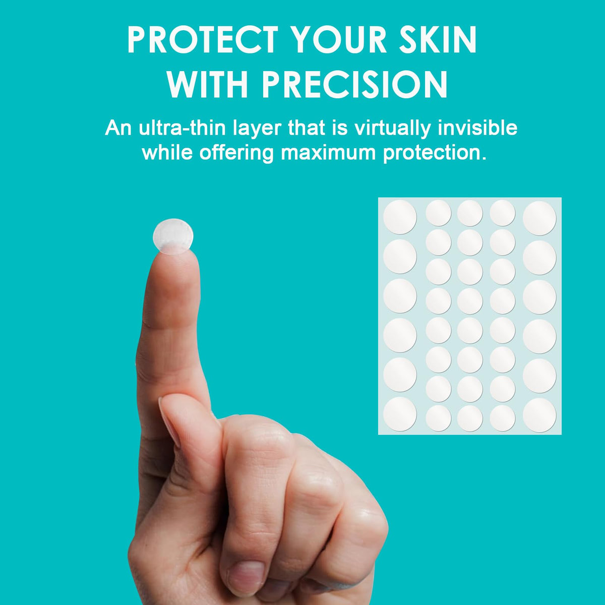 Home Holic 264 Pimple Patches Spot Patches Absorbing Cover Invisible Blemish Spot Skin Treatment Facial Fast Acting Skincare Acne Patch For Day and Night Use, Transparent