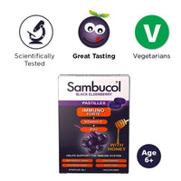 SAMBUCOL IMMUNO FORTE PASTILLES 20S