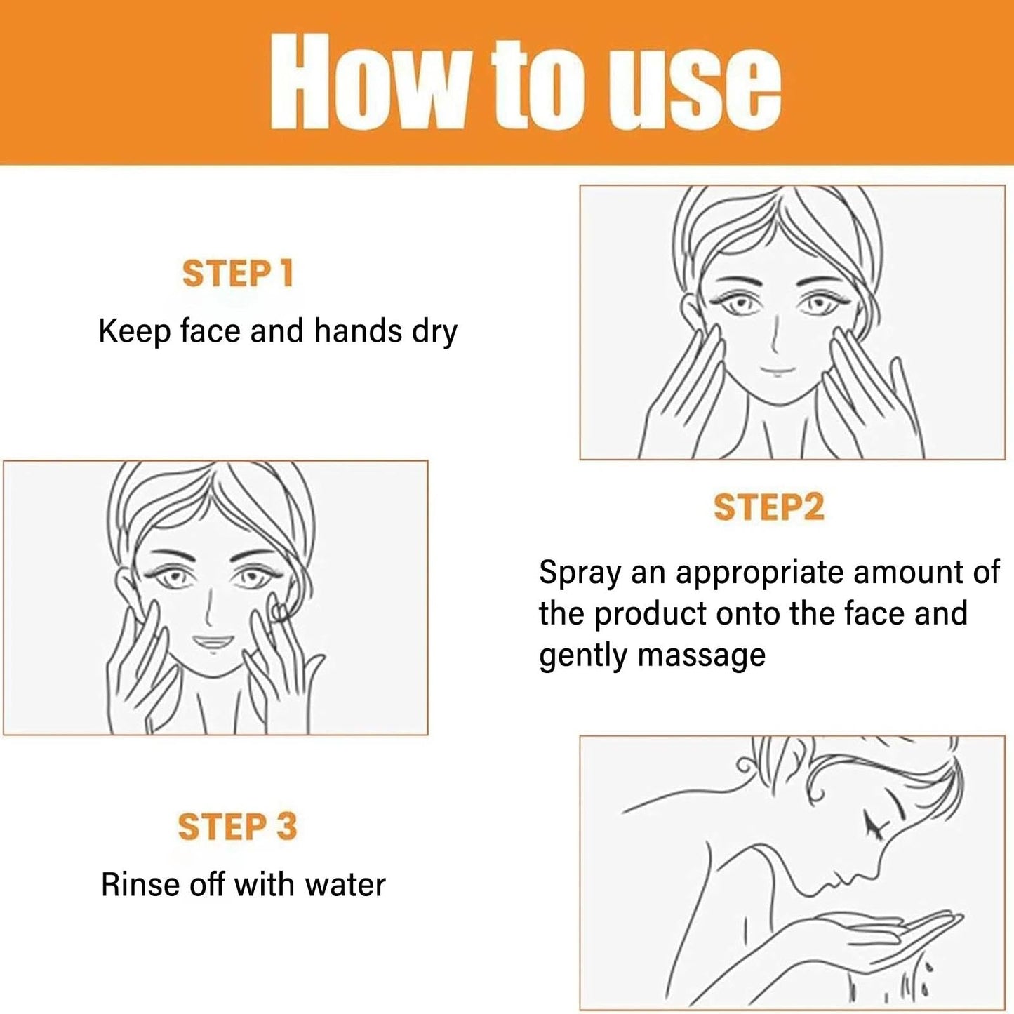 Orange Peeling Essence - Revitalizing Facial Exfoliator for Deep Cleansing, Gentle Exfoliation, and Radiant Skin Essence, Ideal for Both Face and Body