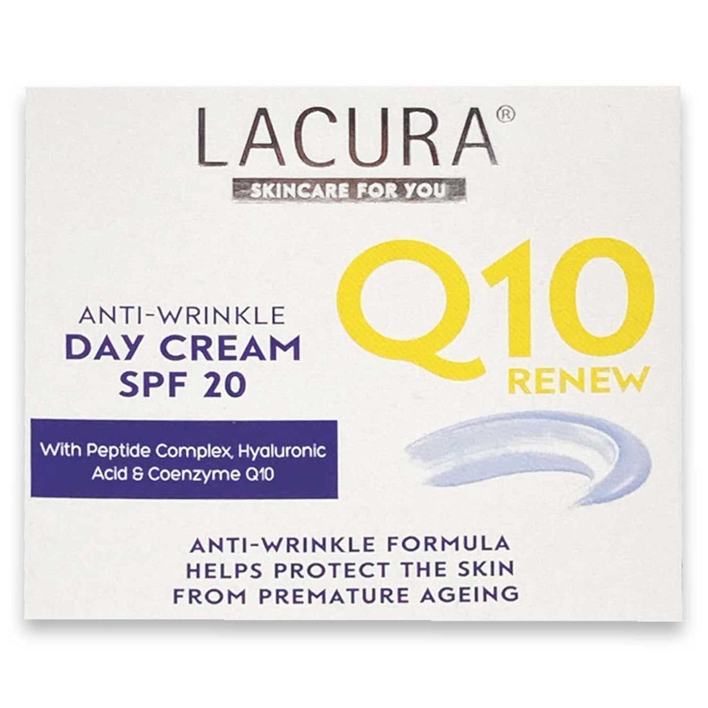 Aldi Lacura Q10 Renew Moisturising Face Creams Night plus Day SPF 20 Anti Wrinkle Anti Aging 50 millilitre