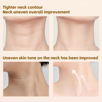 OunTechGlory AH-8 Firming Neck Cream with Hexapeptide for Tightening, Lifting, and Reducing the Appearance of Wrinkles, Fine Lines, and Double Chin - Contains Double Roller for Firming and Lifting Skin