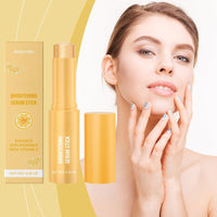 Siyinzu Vitamin C Multi Balm Stick,Brightening Serum Stick,Hydrating Serum Stick,Anti Wrinkle Seru-m S-tick,Balm Stick to Reduce Fine Lines,Vitamin C Eye B-alm Stic-k for Dark Circles,Dark Spot Remover