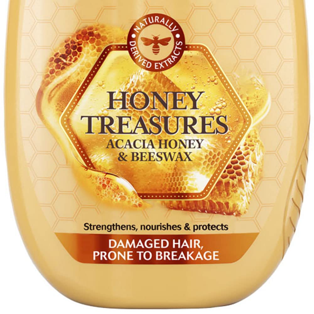 Garnier Ultimate Blends Honey Treasures Shampoo, 400ml