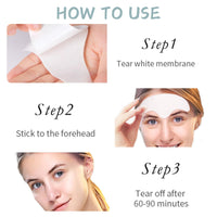 Cureluxe 20 Packs Forehead Wrinkle Patches - Face Wrinkle Patches - Anti Wrinkle Patches with Aloe, Collagen Hyaluronic Acid - Forehead Stick for Facial Lines Remover (2 Boxes)