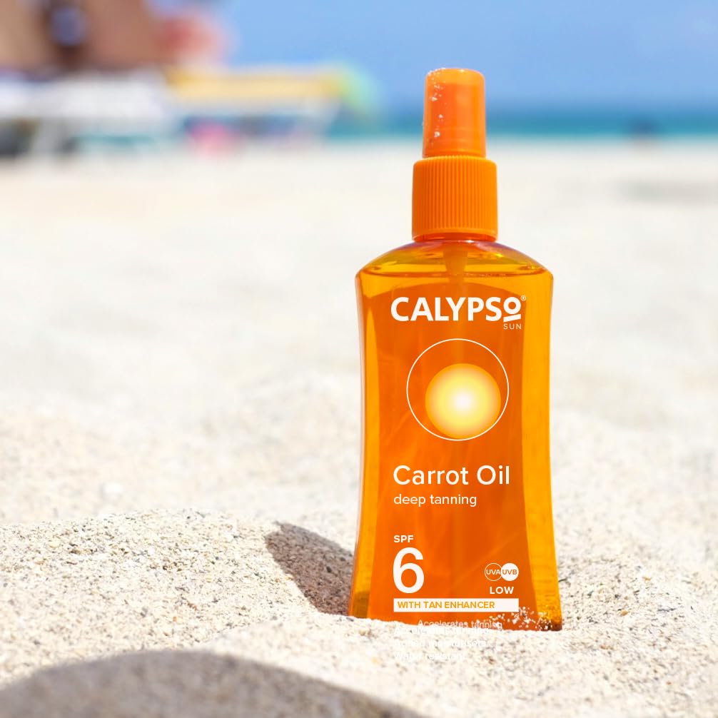 Calypso Carrot Oil With Tan Extender SPF6 (2)