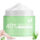 DMQ Urea Cream 40% for Feet Plus 2% Acid, Urea Foot Cream, Tea Tree and Aloe Vera for Deep Moisture - Foot Cream for Cracked Heels and Dry Skin, Cracked Heel Repair Cream Skin Care for Hands & Feet