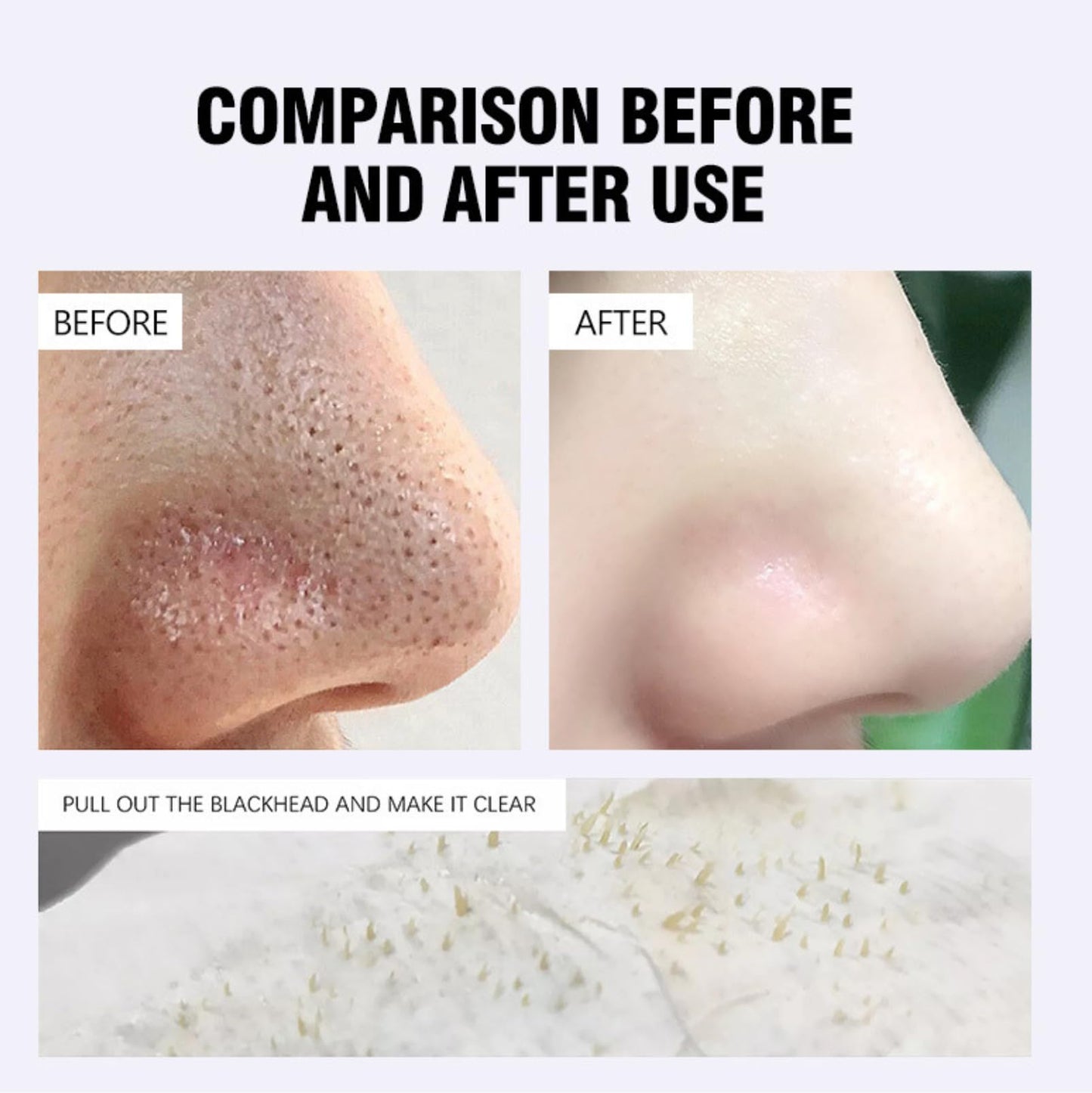 ISBEAUSOLS Blackhead Remover Mask-Salicylic Acid Nose Strips-Black Head Remover for Face-Nose Pore Strips for Remove Blackheads,Acne and Pores-60Pcs Nose Patches-Gentle Pore Strips with Vitamine C