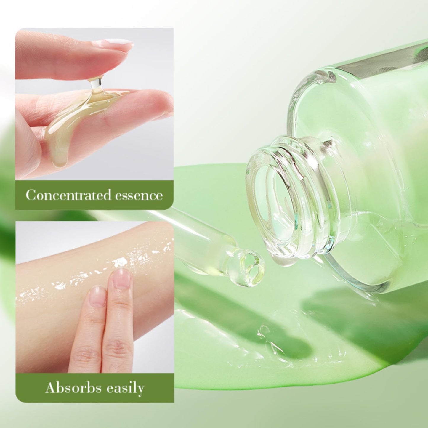 Avocado Face Serum, Hydrating Serum with 15% Milk, Soothing Hyaluronic Acid Serum, Serums Skincare, Avocado Face Serum for Women, Redness Relief, Dry Skin & Skin Barrier Repair, Lightweight