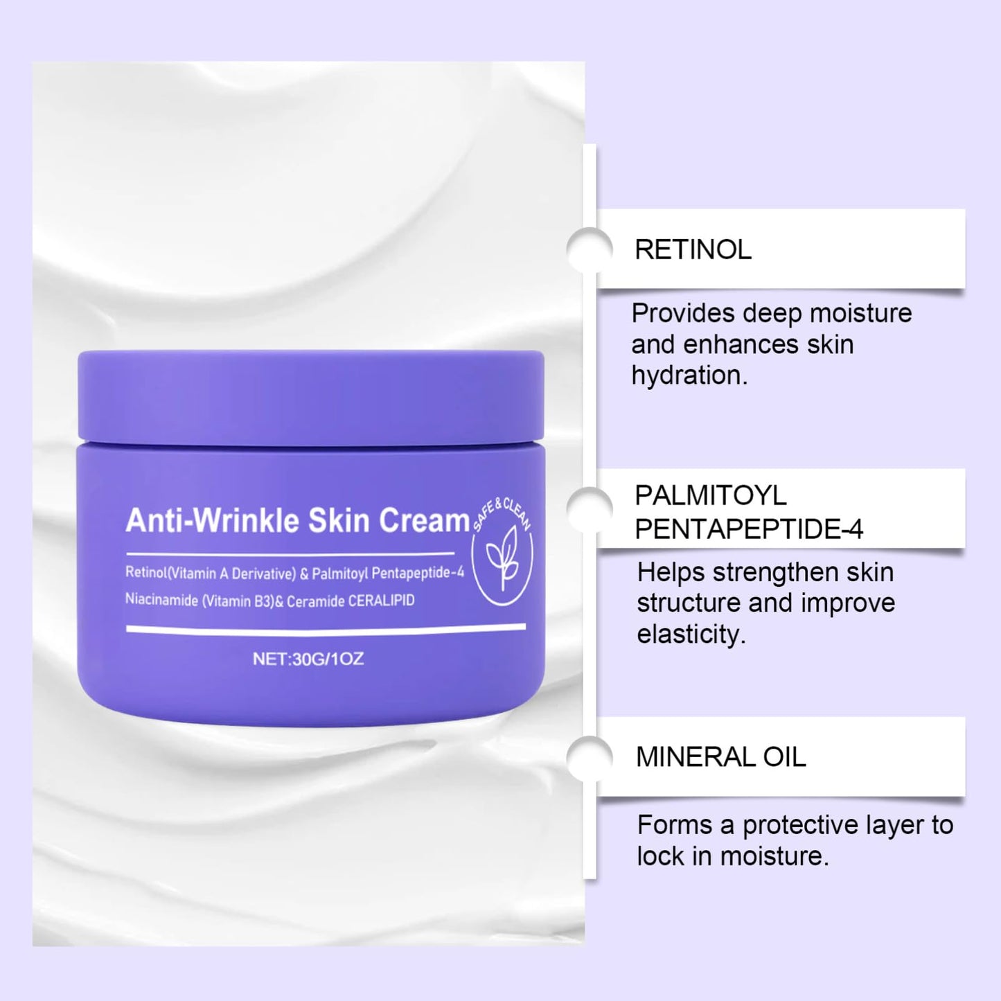 ISBEAUSOLS 2PCS Get-Dreamy Overnight Firming Cream, Toning Body Moisturiser, Anti-Wrinkle Skin Tightening Whip, Retinol Vitamin B3 Firming Cream for Loose Skin, Boosts Elasticity & Smooths Texture Face Cream