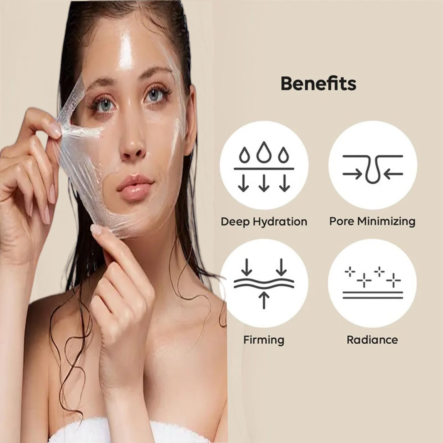 AurolaGlow Bio Collagen Mask