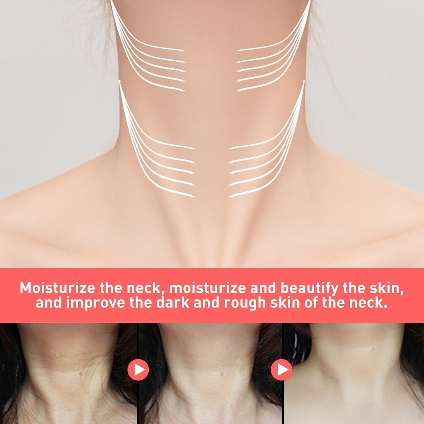 Siyinzu Neck Firming Cream,Tighten and Lift Neck Cream,Anti-Aging Neck Cream,Nec/k Moisturizer Cream,Skin Firming Cream for N/eck Tightening,Ne/ck Firming and Repair Cream,Smoothes Fine Lines & Wrinkles