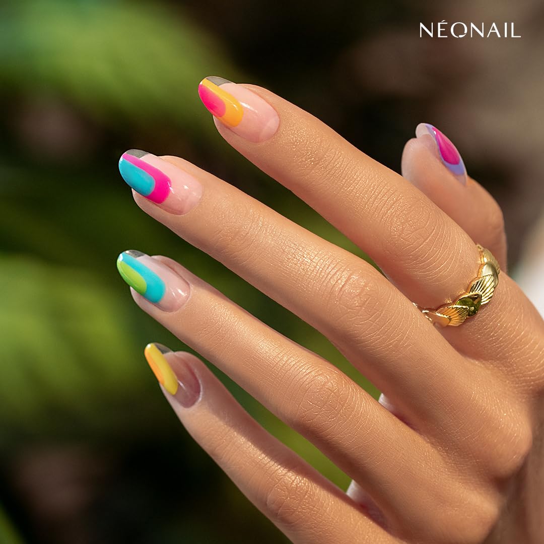 NÉONAIL Gel Nail Polish Base Coat - Rubber Base Manicure & pedicure - Long Lasting Nail Art Manicure - LED UV Nail Lamp Gel - 7,2ml