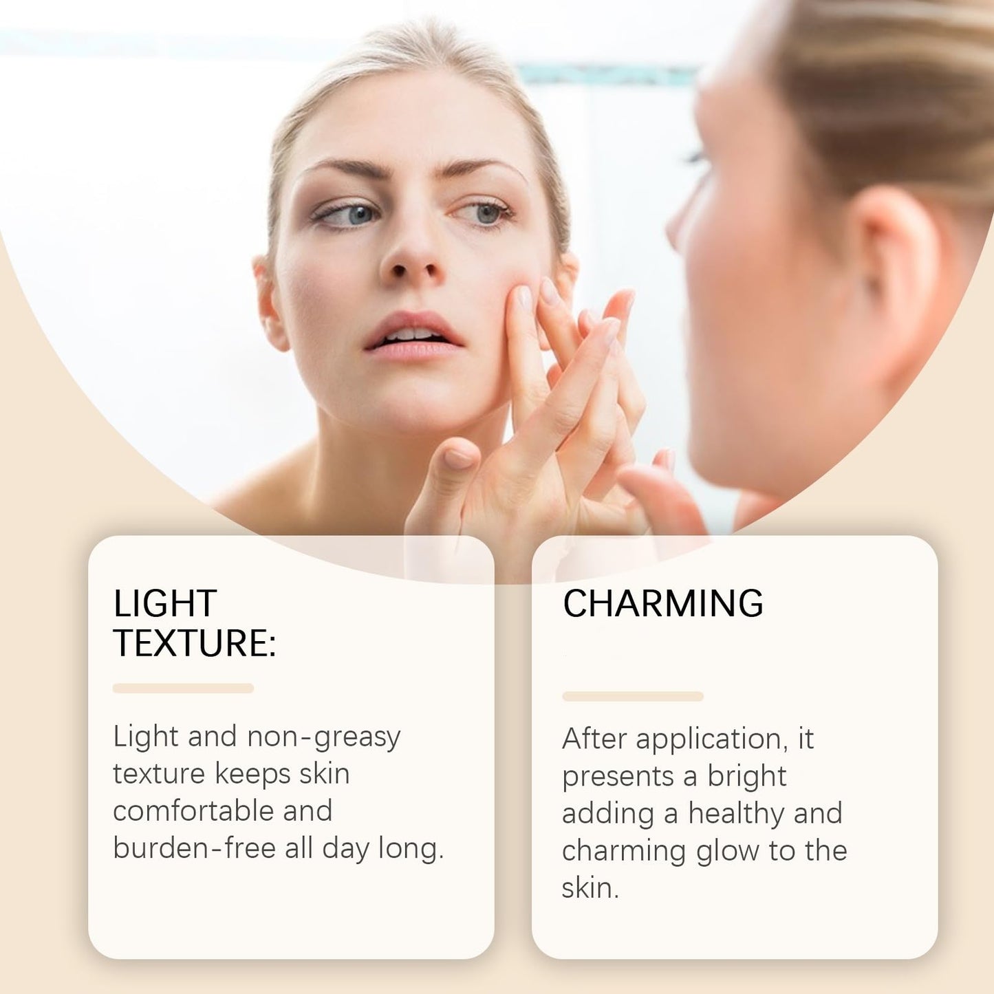 SingHao Bo/ost Brightening Serum Stick,Balm S/tick Vitamin C,B/rightening Vitamin C Serum St/ick,Vitamin C Br/ightening & Hydrating B/alm for Face and Body,Lightweight Brightening Balm,Collagen Stick for Face