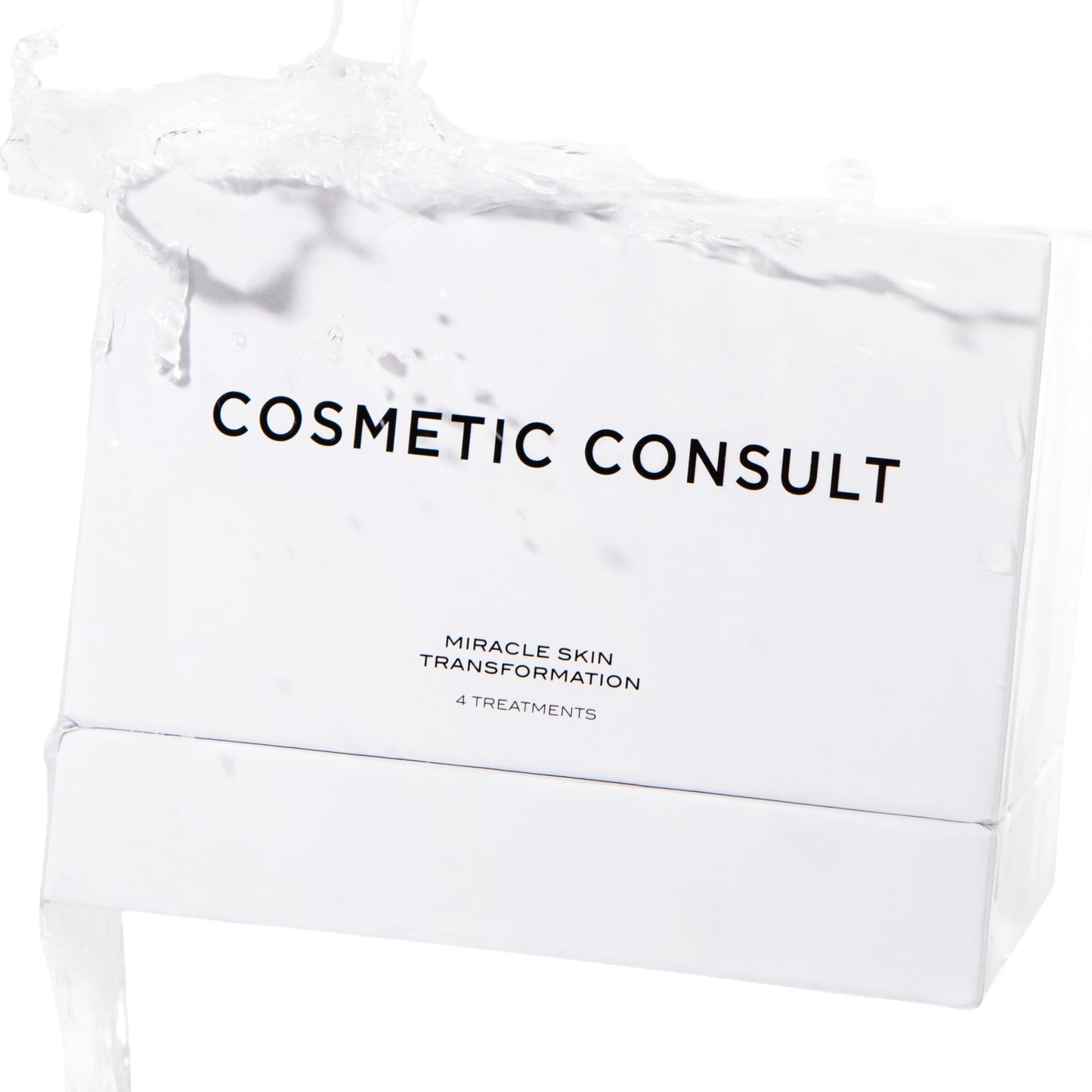 Cosmetic Consult Miracle Skin Transformation By Ashley Stobart | Rejuvenates & Refreshes Skin Overnight, Smooths Wrinkles & Acne, Boosts Collagen, Anti-Ageing Skin Cleanser | 4 x Skincare Sachets