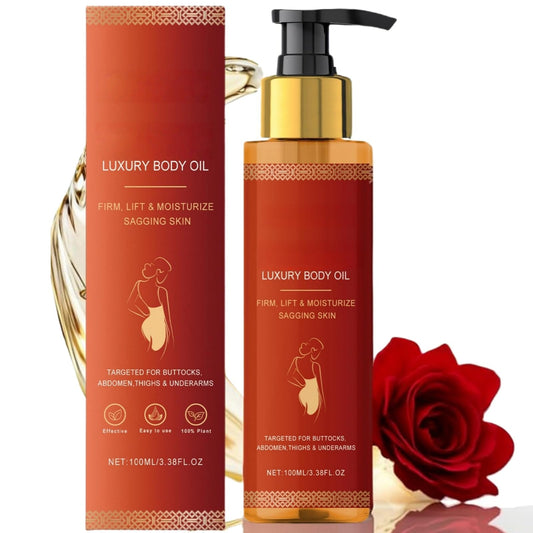 Xinyig 100ml Ma/Gic Firming Body Oil,Fast Absorbed Skin Firming Oil,Collagen Lifting Body Oil,Mag/Ic Luxury BodyOil,Moisturising Bod/y Lotion for Women,Mag/Ic Oil for Sagging Skin,Improves Fine Lines